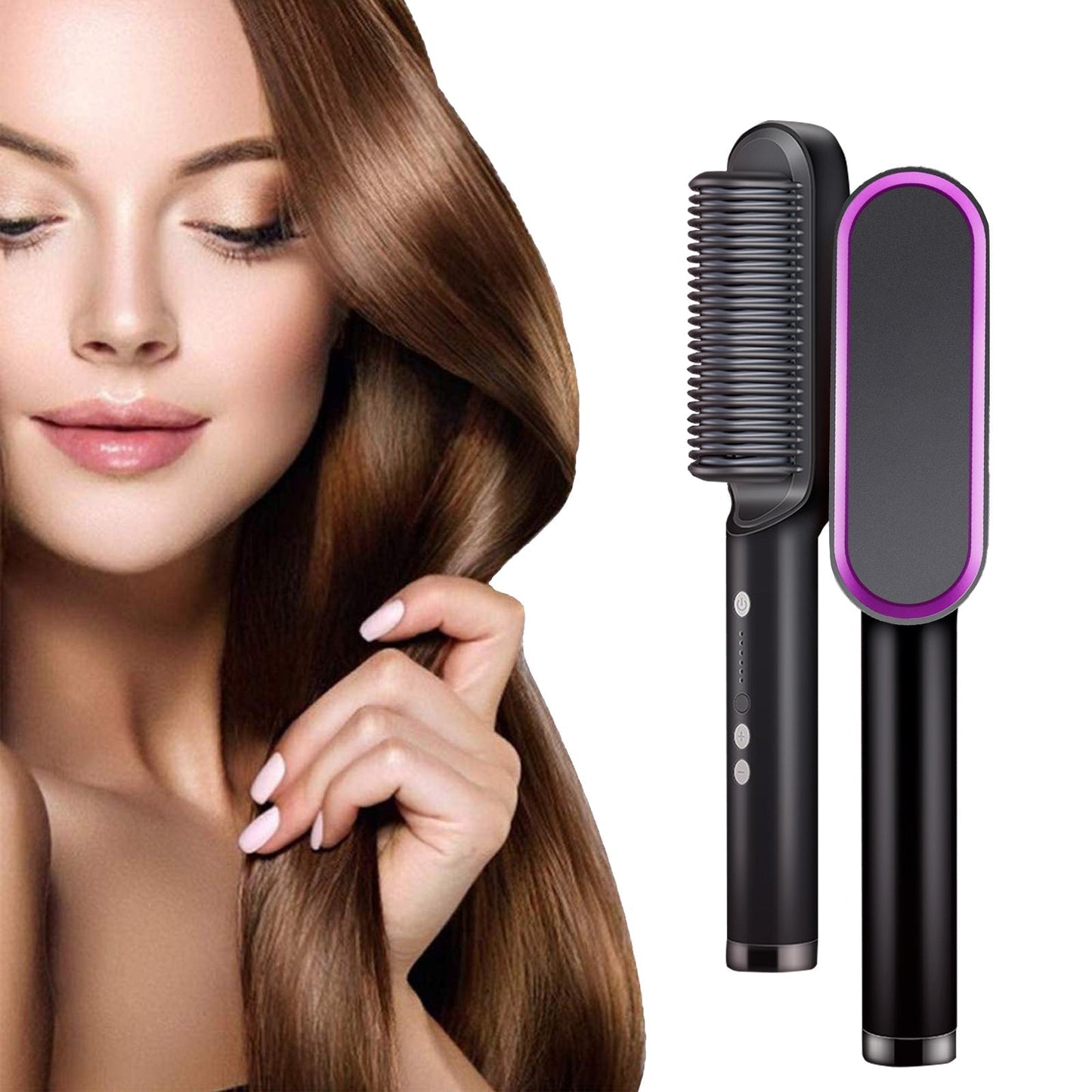 LissiBrush™ – Gyors Hajsimítás És Ragyogó Fény