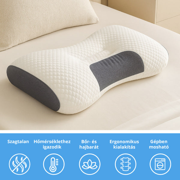 ErgoComfort™ – Prémium Ergonomikus Párna a Fájdalommentes Mindennapokért