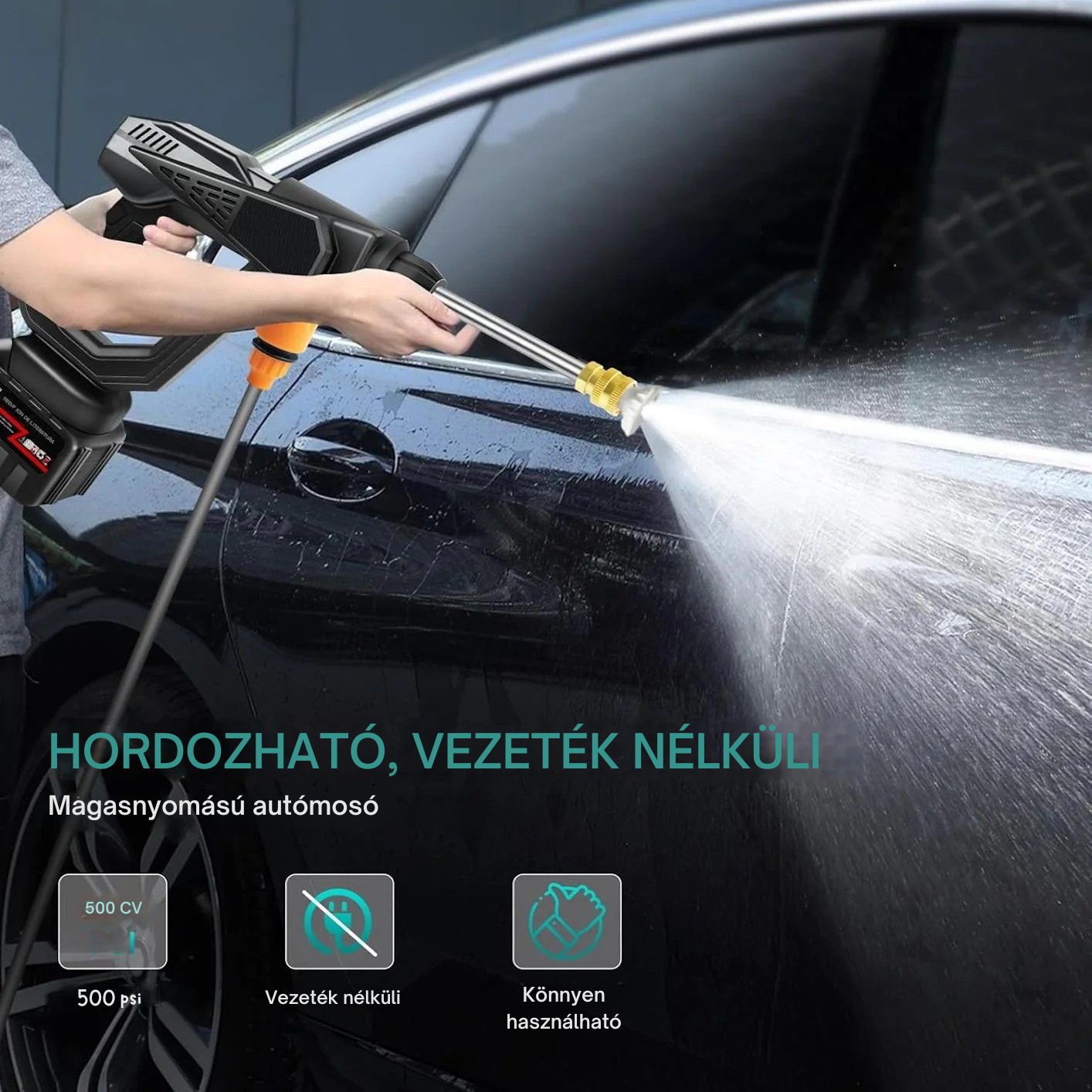 BlastFlow™ – Magasnyomású pisztoly