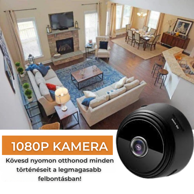 (VÁSÁROLJ 1-ET, KAPJ 2-T) Mini Biztonsági Kamera PRÉMIUM – InvisiCam™ [ULTRA HD]