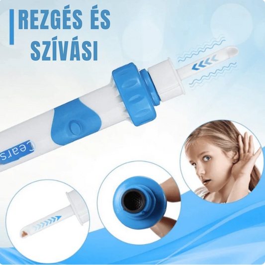 Elektromos Fültisztító™ – Biztonságos és Kényelmes Higiénia