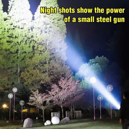 🌲 TAKORA Katonai Zseblámpa – Vízálló, USB-C Töltés, Minden Kalandhoz