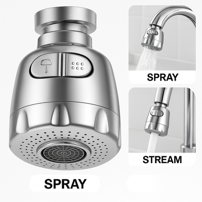 AquaFlex™ – Állítható, 2 Módú Vízszűrős Csapfej