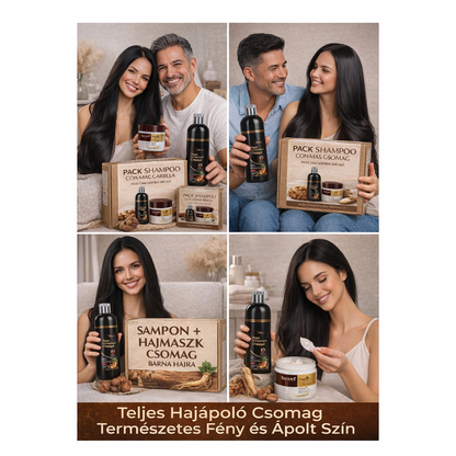 🖤✨ Festő Sampon + Hajmaszk Csomag – Teljes Szín És Ápolás