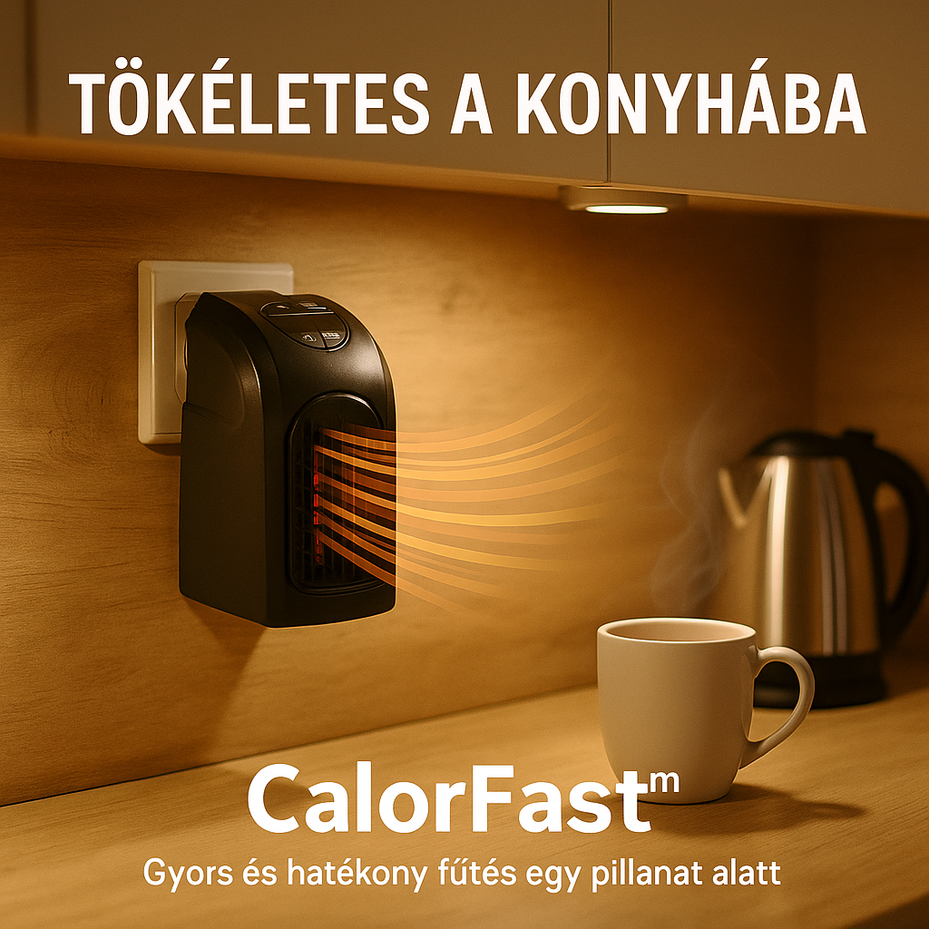 CalorFast™ – Mini Fali Hősugárzó 400W