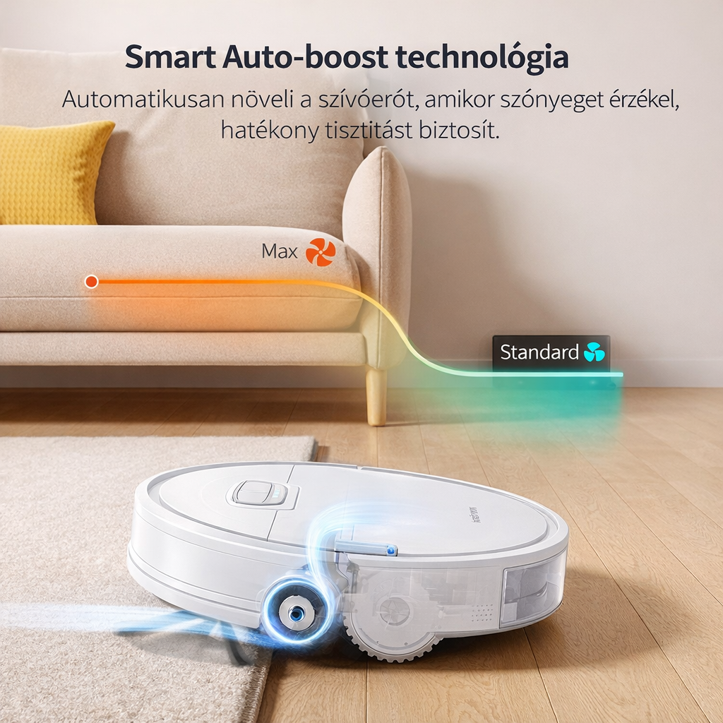 SmartClean – Intelligens Robotporszívó