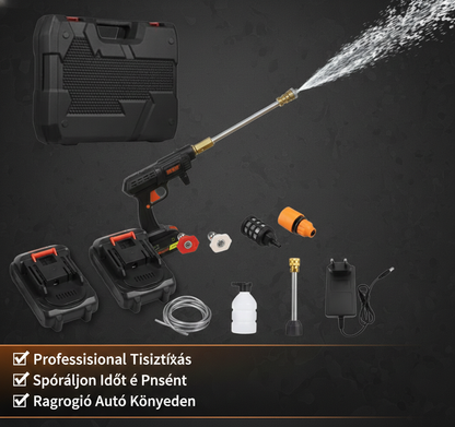 TurboWash Pro: Professzionális tisztítás bárhol, bármikor.
