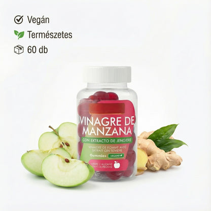 AppleFit™ – Almaecetes Gumicukor a Tudatos Életmódhoz (60 db)