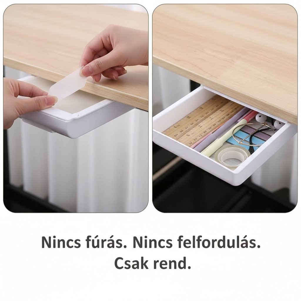 ✨DeskSlot: Láthatatlan fiók, azonnali rend.