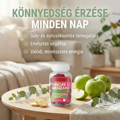 AppleFit™ – Almaecetes Gumicukor a Tudatos Életmódhoz (60 db)