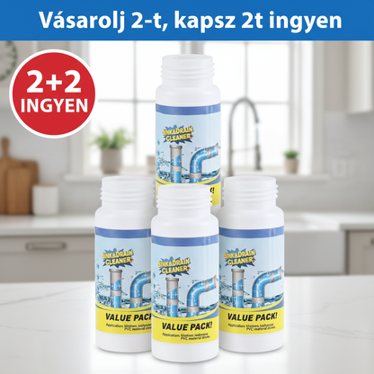 🔥 AKCIÓ: 2-t fizet, 4-et kap! – Extra erős csőtisztító és szagtalanító