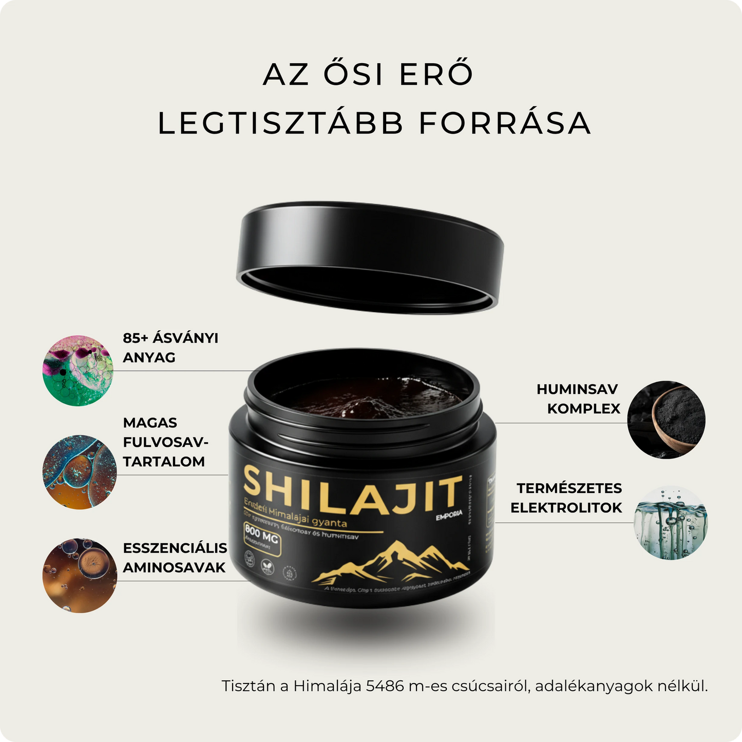 Shilajit Puro del Himalaya - Imagen 2