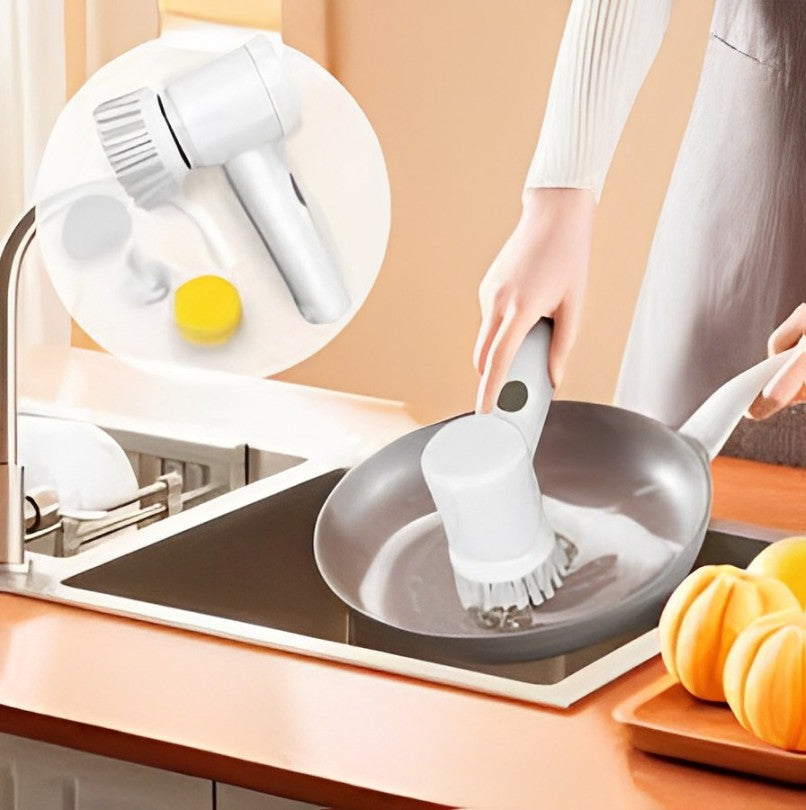 TurboClean – Nagy Teljesítményű 3 az 1-ben Elektromos Kefe